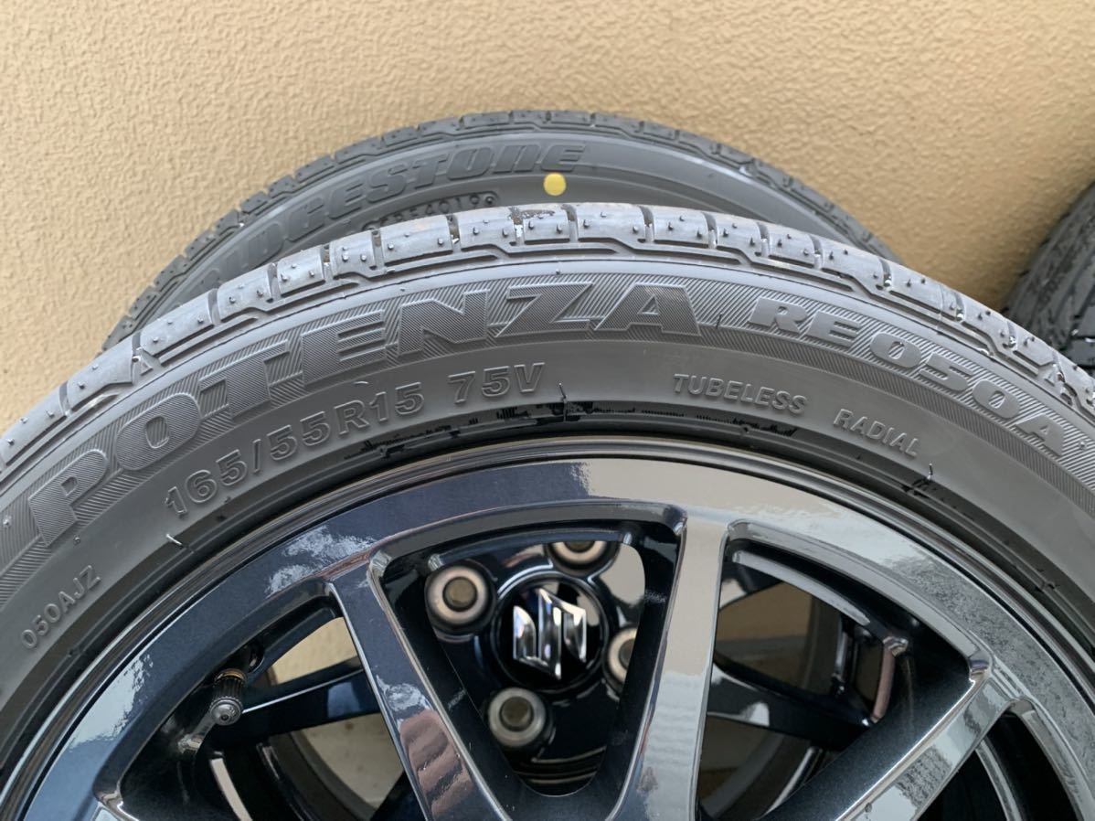 超美品 ほぼ新車外し HA36S アルトワークス 純正 タイヤ ホイール 4本 