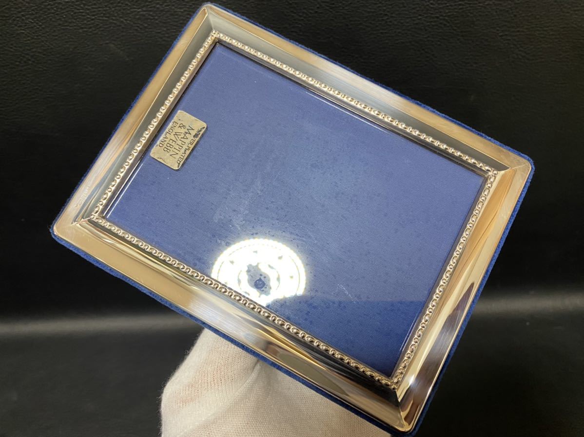 MAPPIN&WEBB マッピン&ウェッブ フォトフレーム シルバープレート 写真