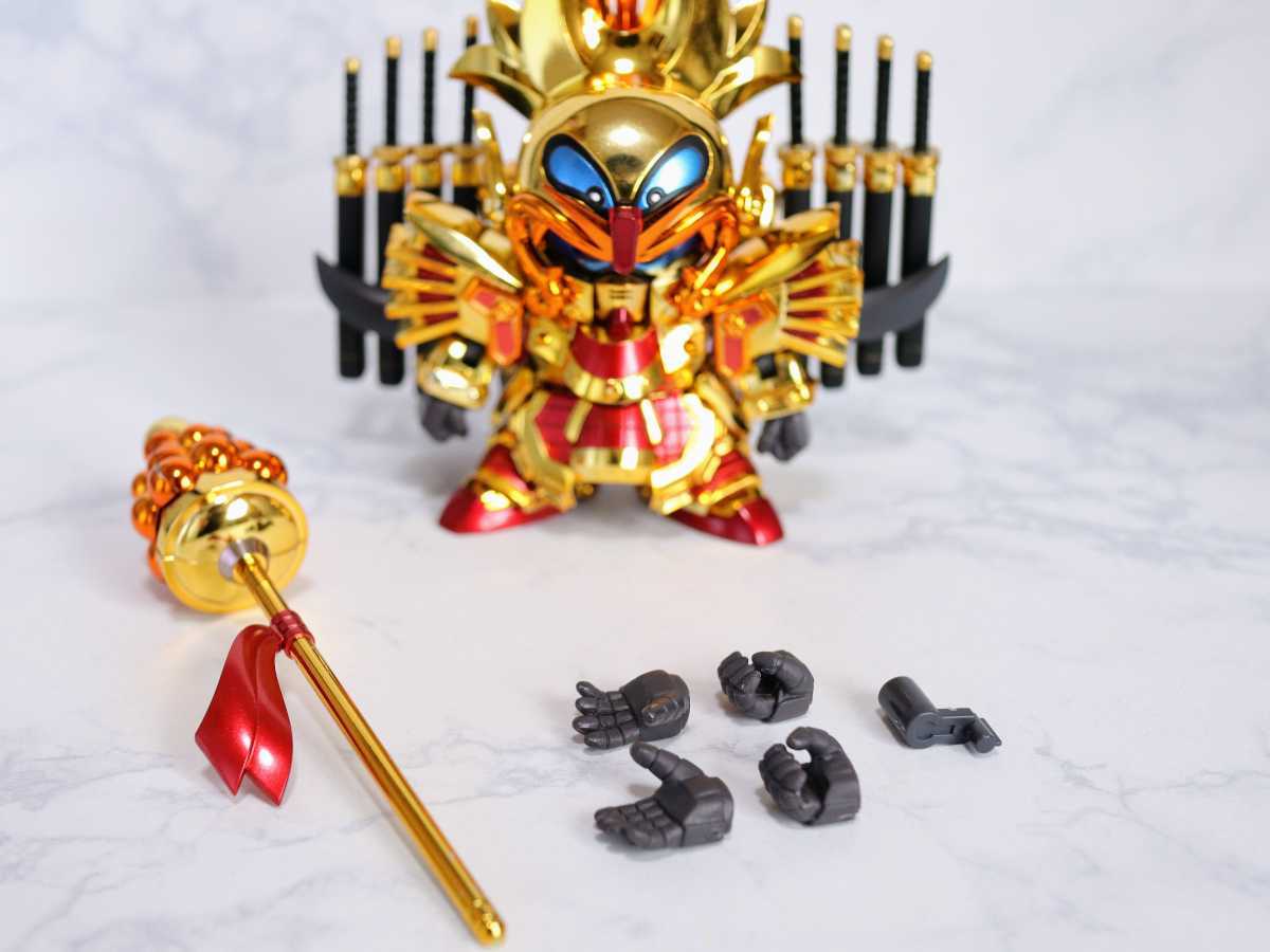 塗装済み完成品 元祖SDガンダム No.0090 千生将軍/超戦士ガンダム野郎