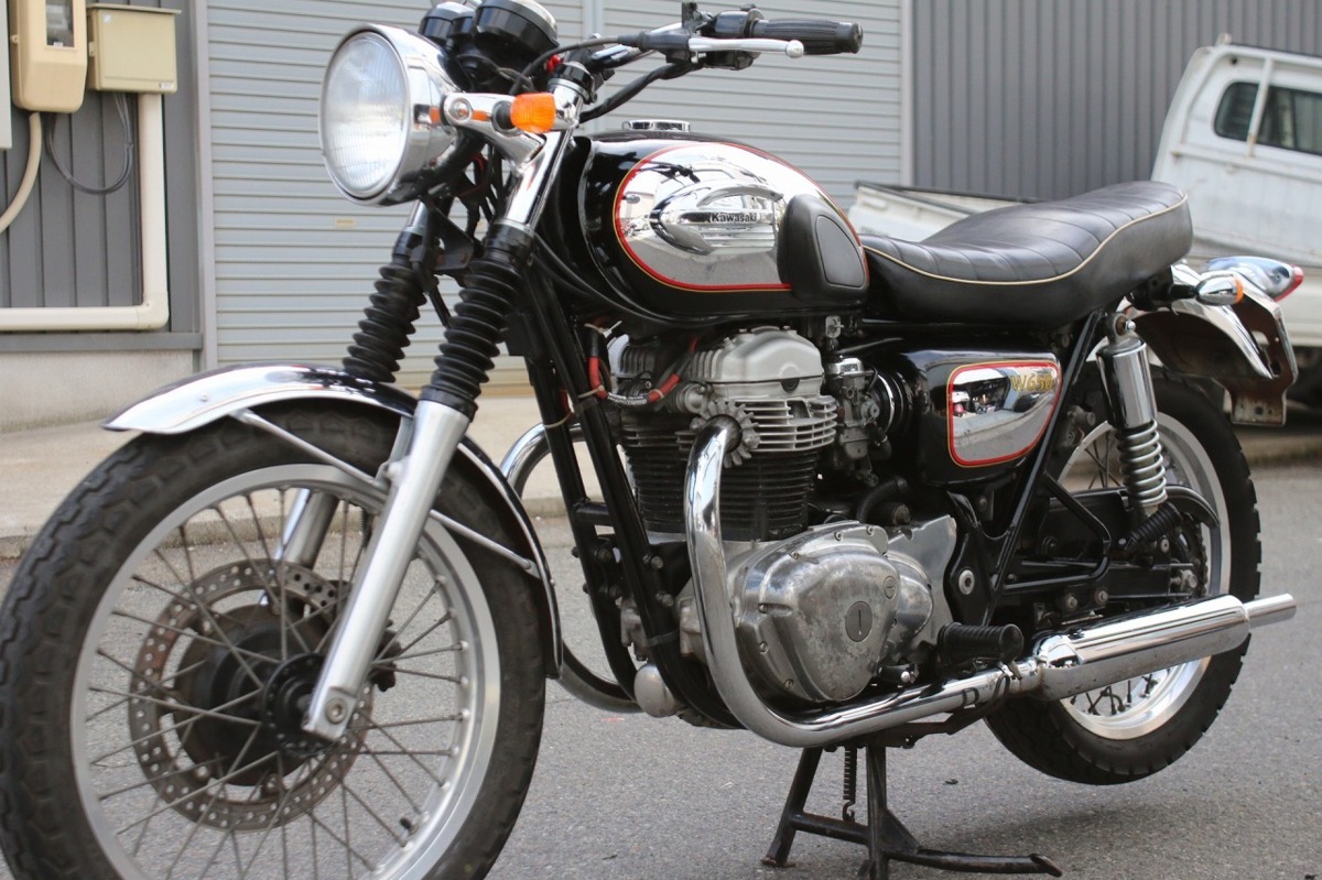 W650/高年式2003年モデルD1/250台限定クロームメッキモデル/ロー 