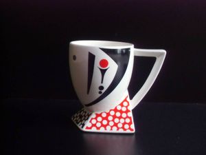 KATO KOGEI 藤森兼明ALPHA3フラワーベース 80's ポストモダン