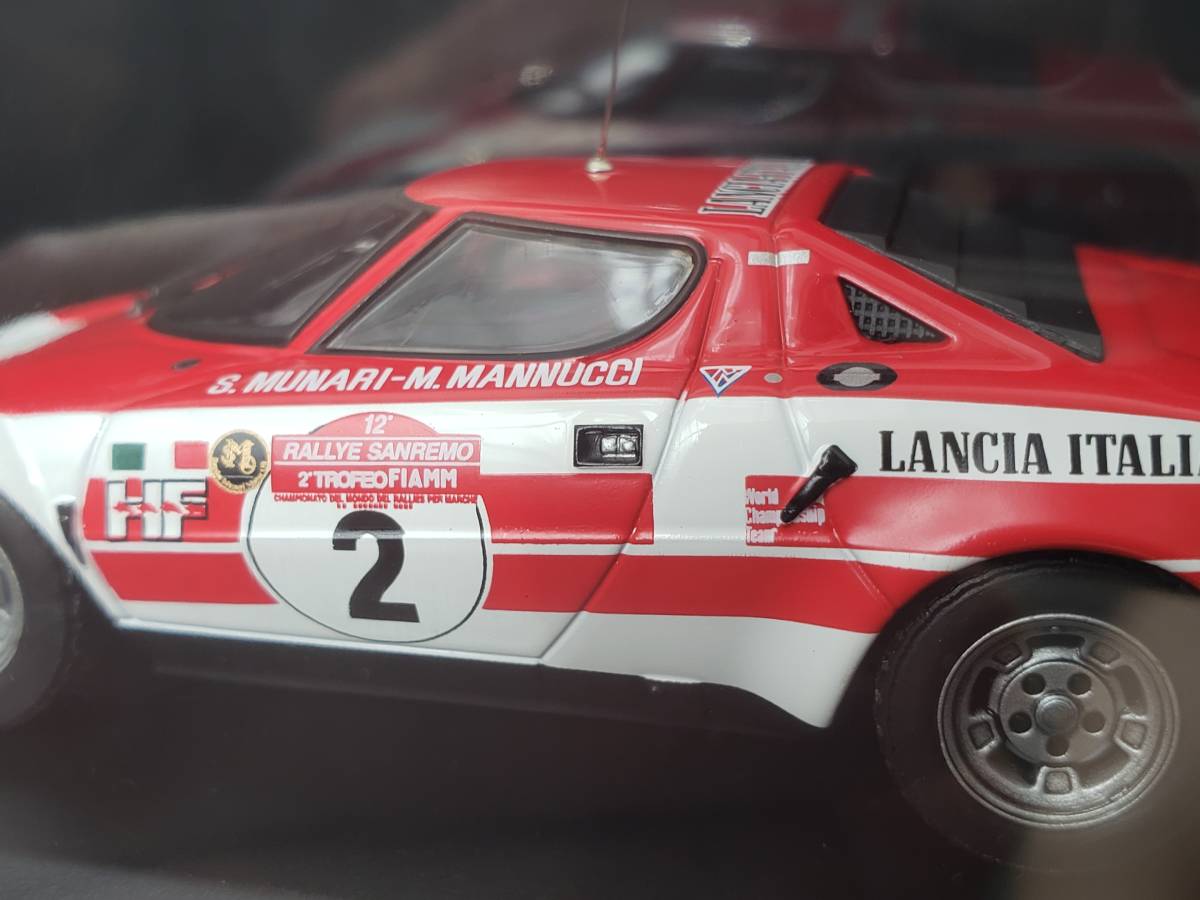 hpi 1⁄43 ランチア ストラトス HF #2 1974 サンレモ優勝車