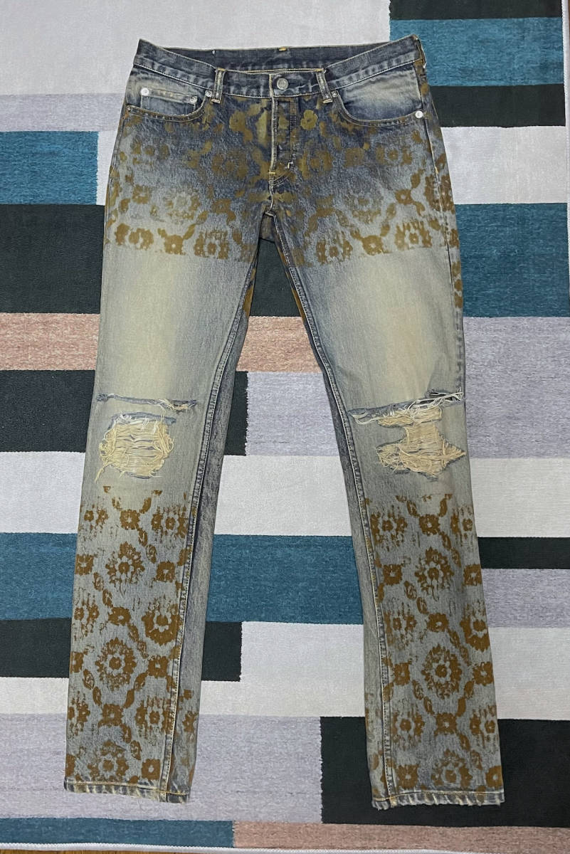 UNDERCOVER 10AW “Avakareta Life” フロッキープリントクラッシュ  