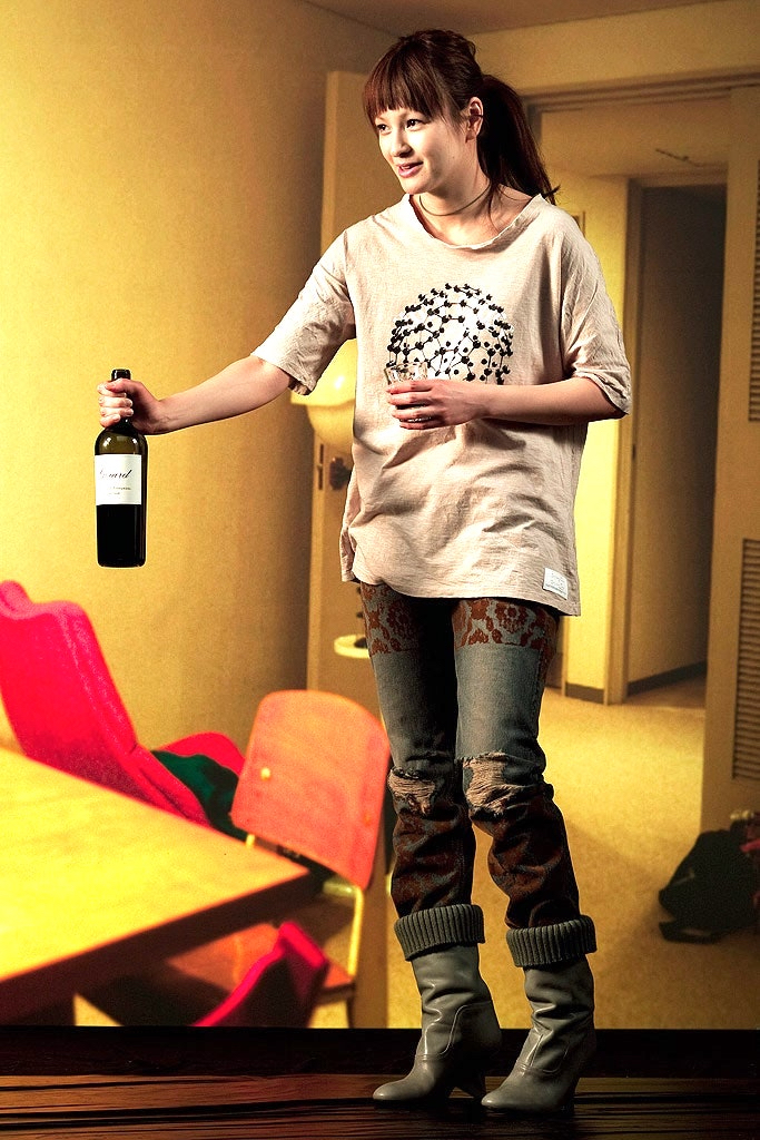 UNDERCOVER 10AW “Avakareta Life” フロッキープリントクラッシュ  