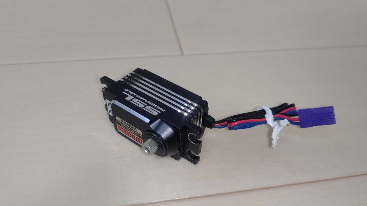 美品】サンワ PGS-LH デジタルサーボ 動作確認済 SANWA ロープロサーボ 
