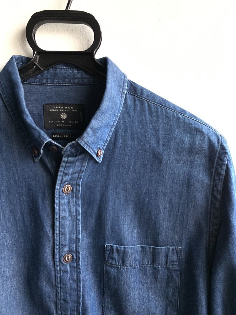 Zara Man ザラ マン シャツ デニムシャツ 長袖 メンズ 男性用 Mサイズ インディゴ 紺 Regular Fit ボタンダウン 綿100 男性用 売買されたオークション情報 Yahooの商品情報をアーカイブ公開 オークファン Aucfan Com Zara Man ザラ マン シャツ デニムシャツ 長袖 メンズ 男性用 Mサイズ インディゴ 紺 Regular Fit ボタンダウン 綿100 男性用 売買されたオークション情報 Yahooの商品情報をアーカイブ公開 オークファン Aucfan Com