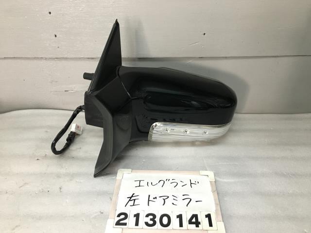 エルグランド ME51 左ドアミラー ハイウェイスター 中期 G30 カメラ有用 13ピン 96302-WL666 A-4 004036
