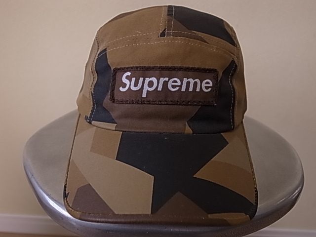 ☆ 初期 2000年 00SS SUPREME シュプリーム Splinter Camo Camp Cap 