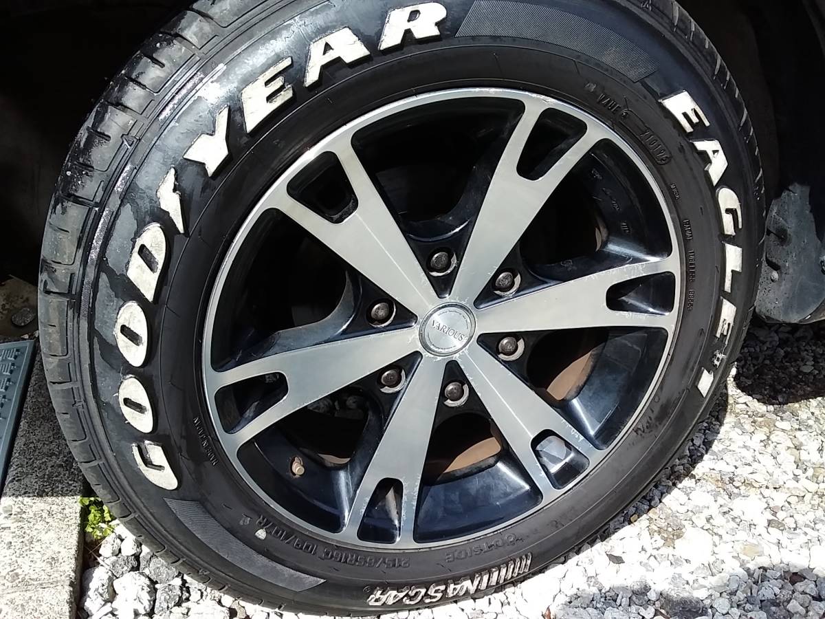 FABULOUS VARIOUS MB6 7.5J +35 6H PCD139.7 GOODYEAR EAGLE♯1 215 