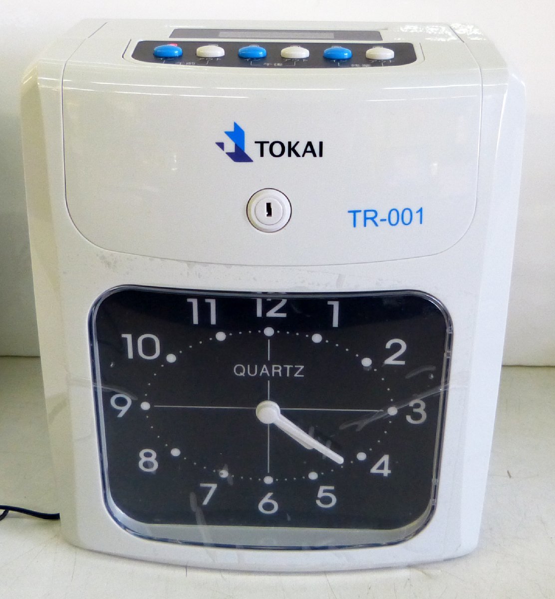 ☆美品!TOKAI タイムレコーダー【TR-001】タイムカード130枚付 美
