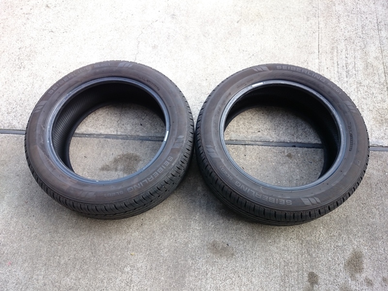 驚きの破格値，豊富な psi SEIBERLING SL201 215/55R17 ラジアルタイヤ2本セット 2019年(中古品)｜売買されたオークション情報、yahooの商品情報をアーカイブ公開 - オークファン 17インチ