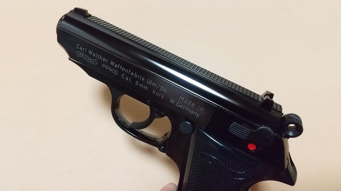 東京)マルゼン ワルサー PPK/S 西ドイツ製刻印 125周年記念モデル ガス