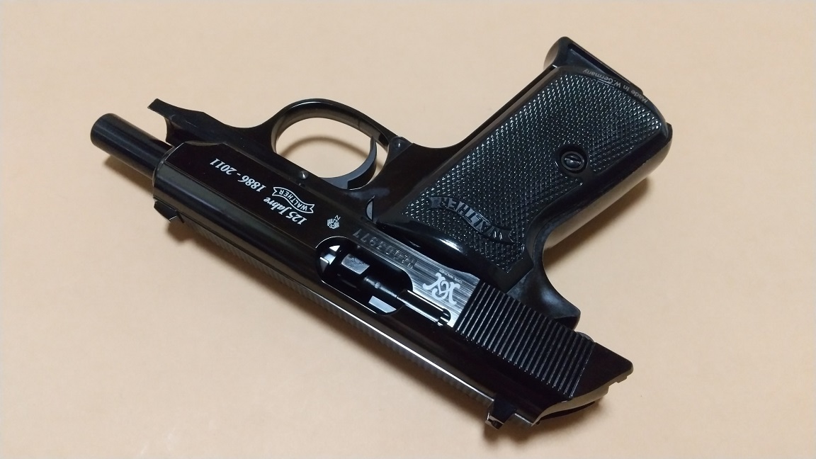 マルゼン ワルサー PPK/S 西ドイツ製刻印 ワルサー125周年記念 限定