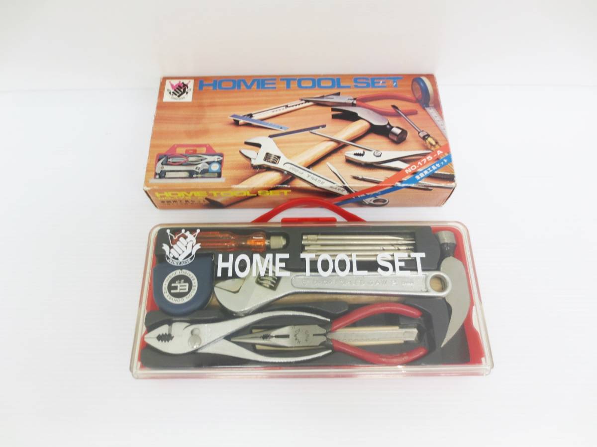 3 145 Home Tool Set 家庭用工具セット No 175 A 日曜大工全般 教材用 大工 工具 持運び可能 Diy その他 売買されたオークション情報 Yahooの商品情報をアーカイブ公開 オークファン Aucfan Com