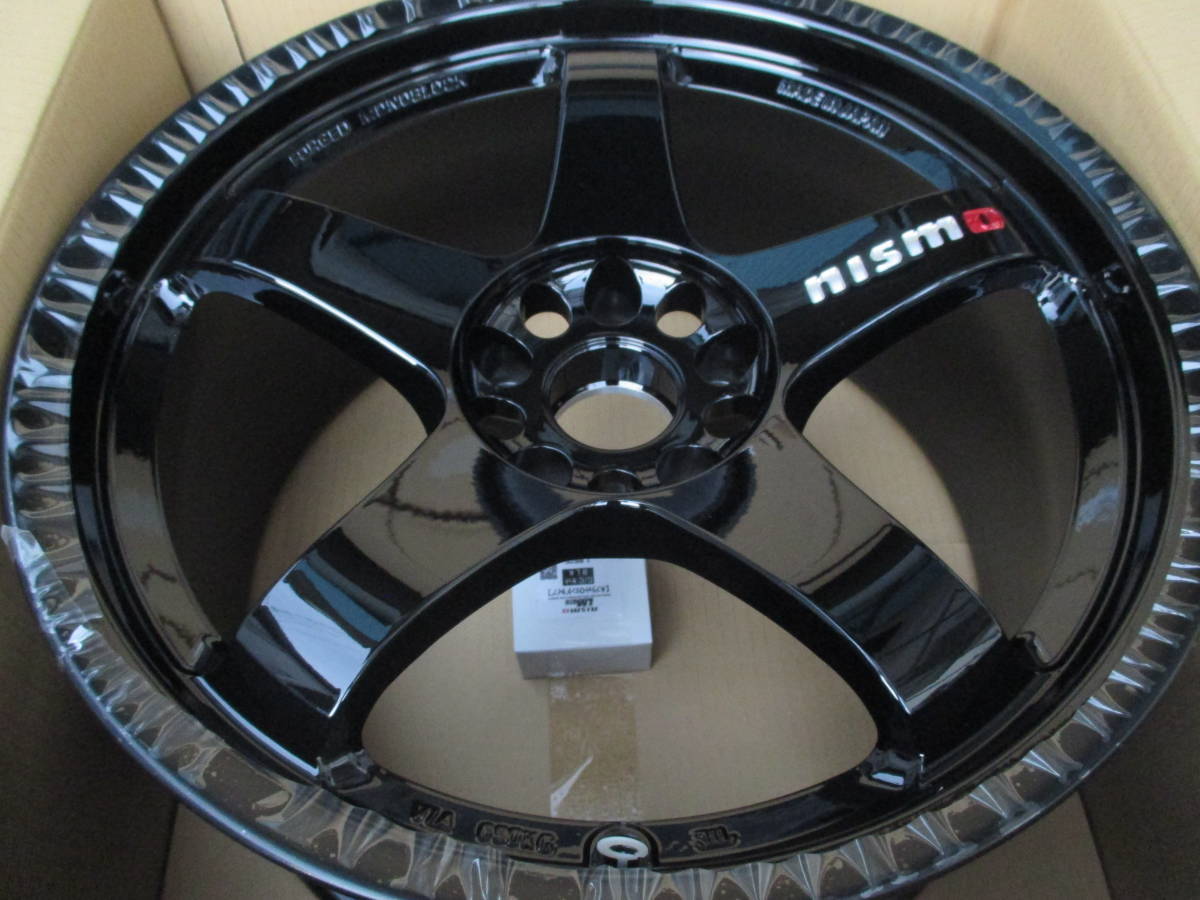 新品！ニスモLMGT4大森ファクトリー 10.5J 18インチ 4本 GTR用