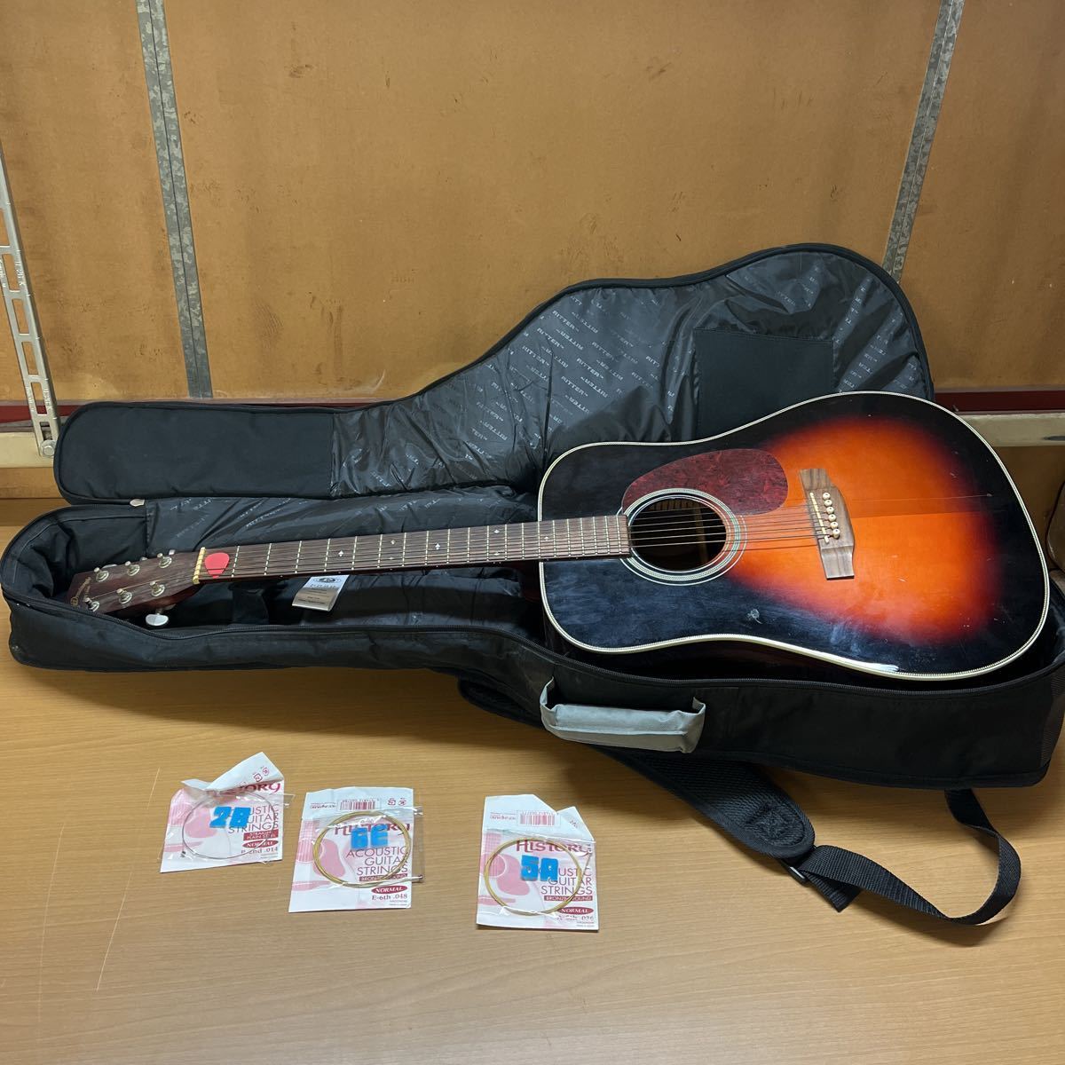 RY-0136 Aria Dreadnought EST1956 アコースティックギター ソフト