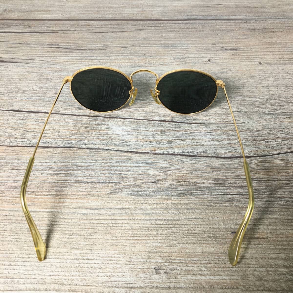 1円～【良品】 B&L Ray-Ban レイバン サングラス RB3447 ラウンド