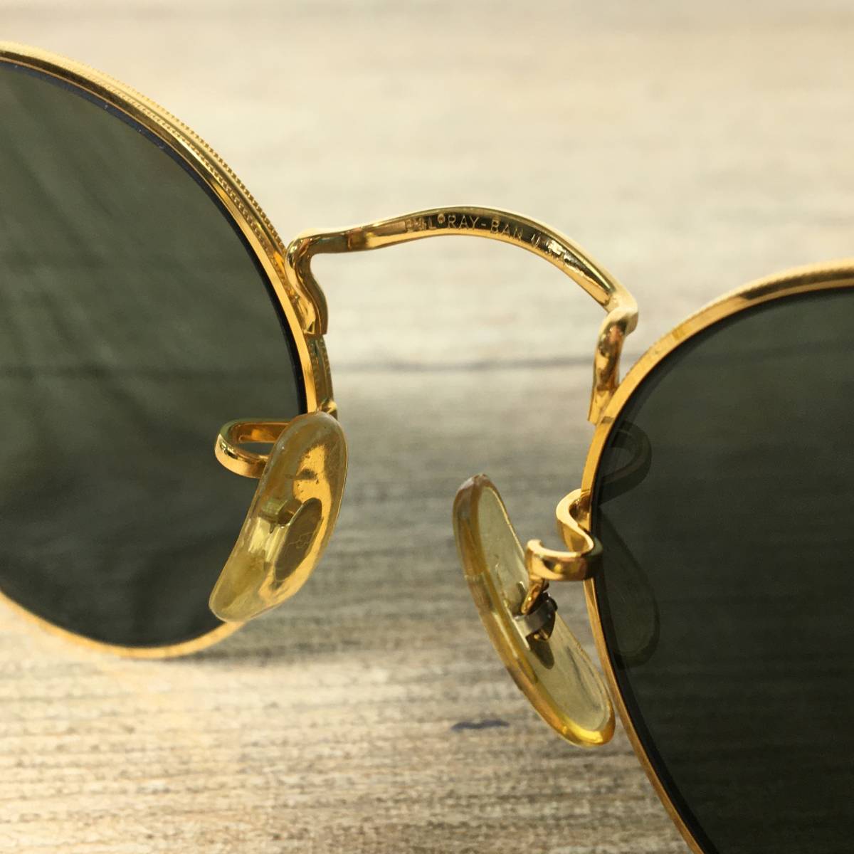 1円～【良品】 B&L Ray-Ban レイバン サングラス RB3447 ラウンド