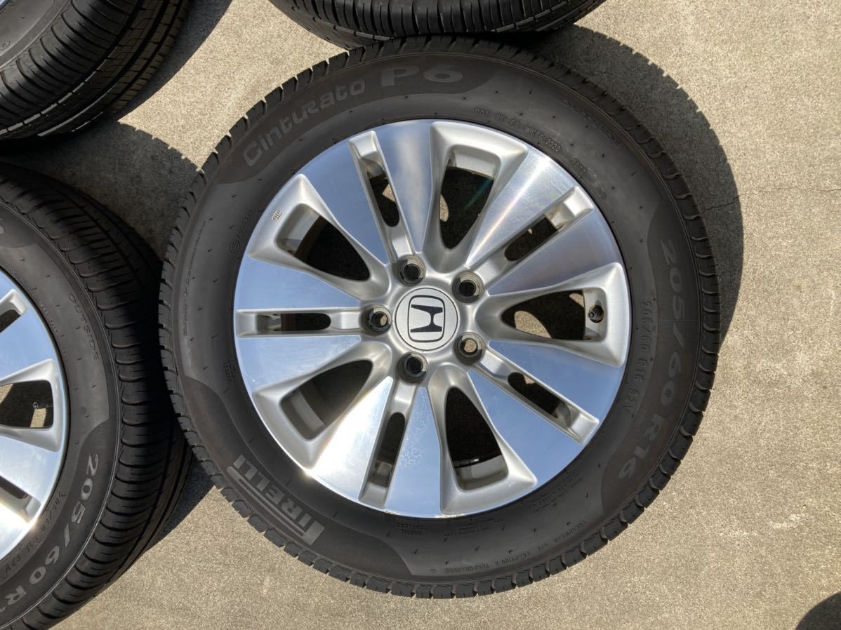 ホンダ ステップワゴン スパーダRK5☆夏タイヤ付き純正ホイール4本  