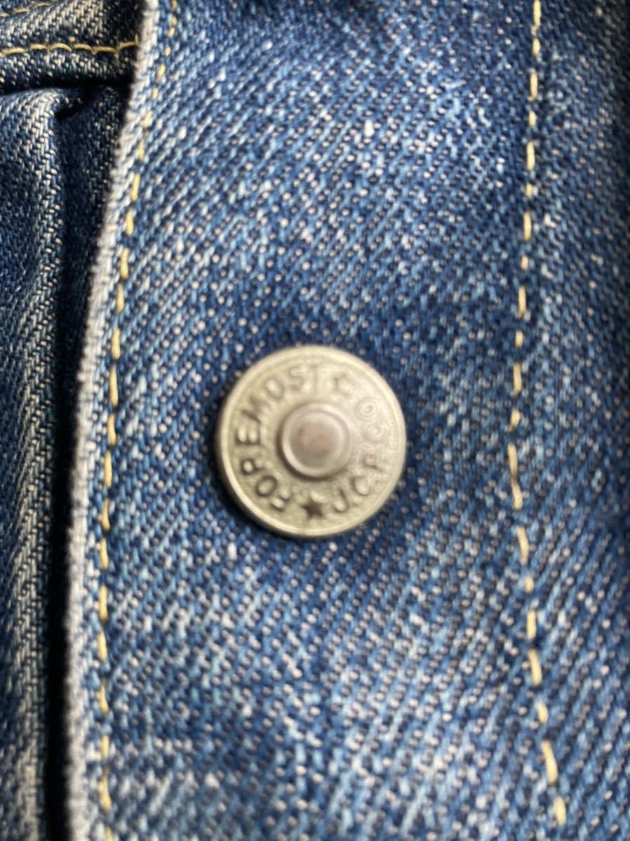【高品質，安い】 FOREMOST 2nd Type denim jet フォアモスト セカンドタイプ デニムジャケット 年代不明(Sサイズ)｜売買されたオークション情報、yahooの商品情報をアーカイブ公開 - オークファン ジージャン