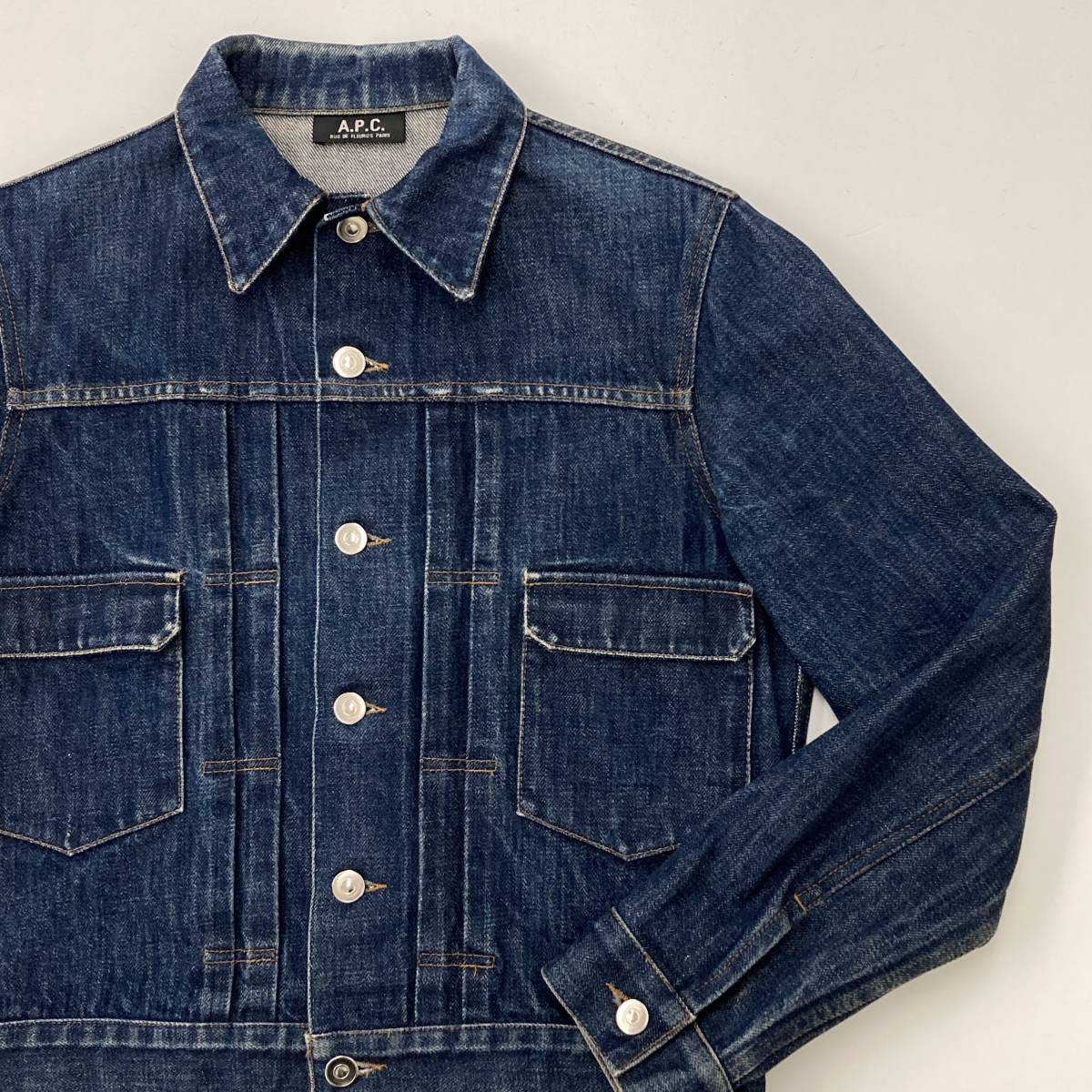 A.P.C. デニム2ndジャケット(レア 初期 日本製 A.P.C. A.P.C. デニム2ndジャケット(レア 初期 日本製 A.P.C.