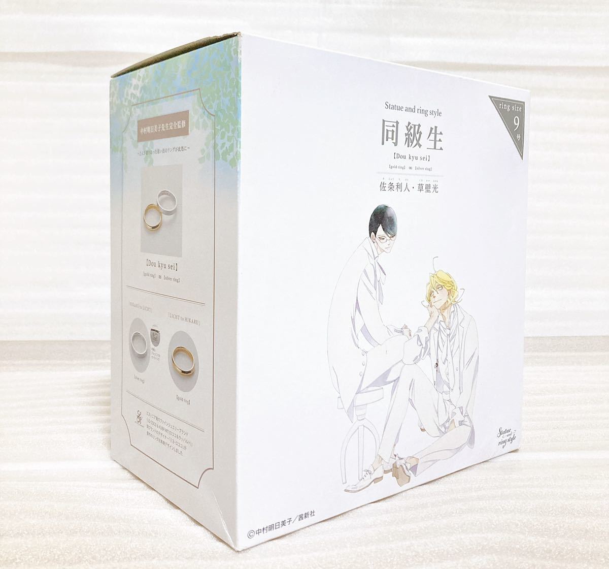 未開封同級生 Statue and ring style 草壁光 佐条利人(コミック 