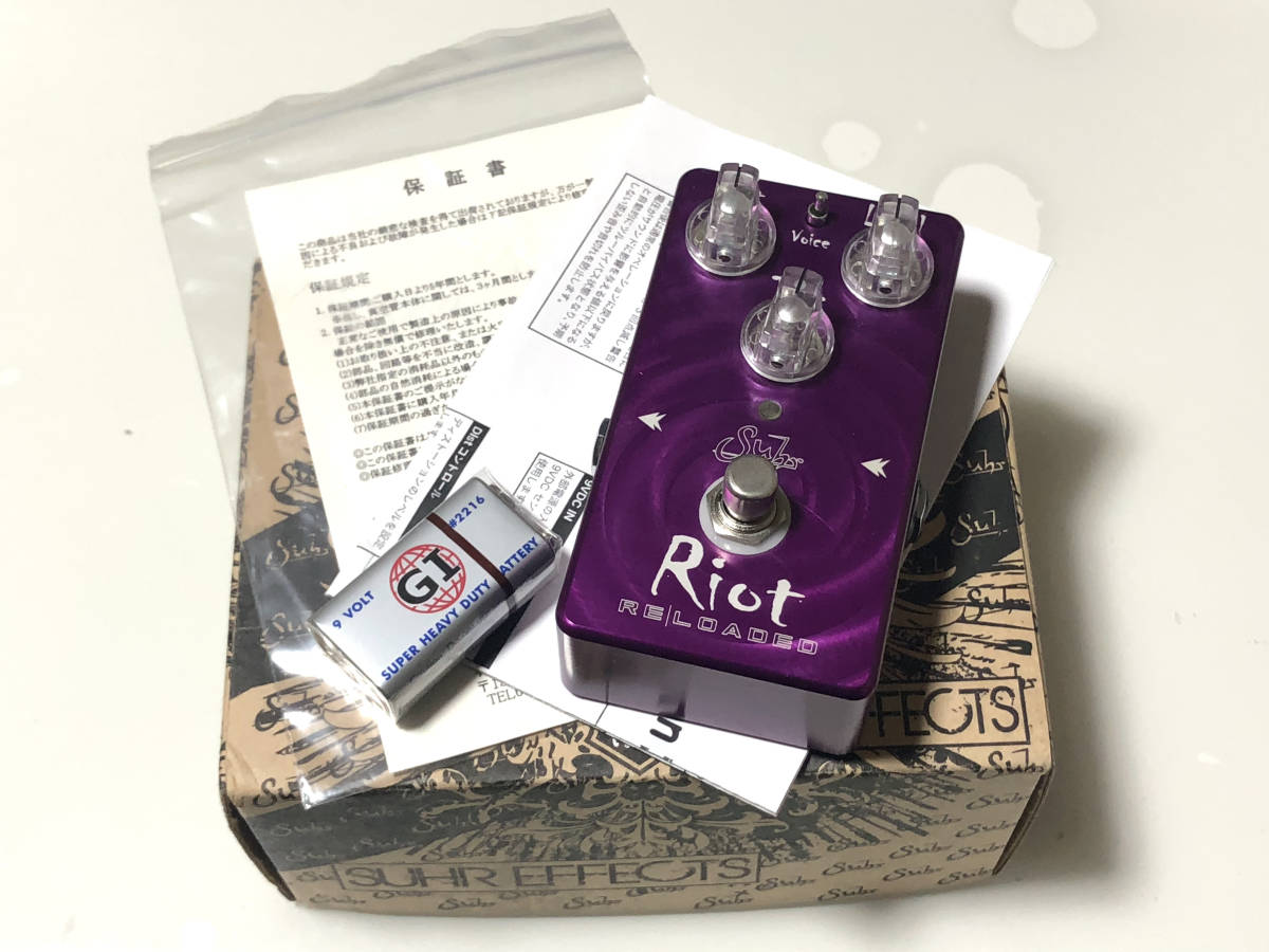 Riot Suhr Reloaded 公式通販 エフェクター | - ⁄ Okada-International