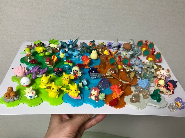 当時物 1997年 バンダイ ポケットモンスター フルカラーコレクション 