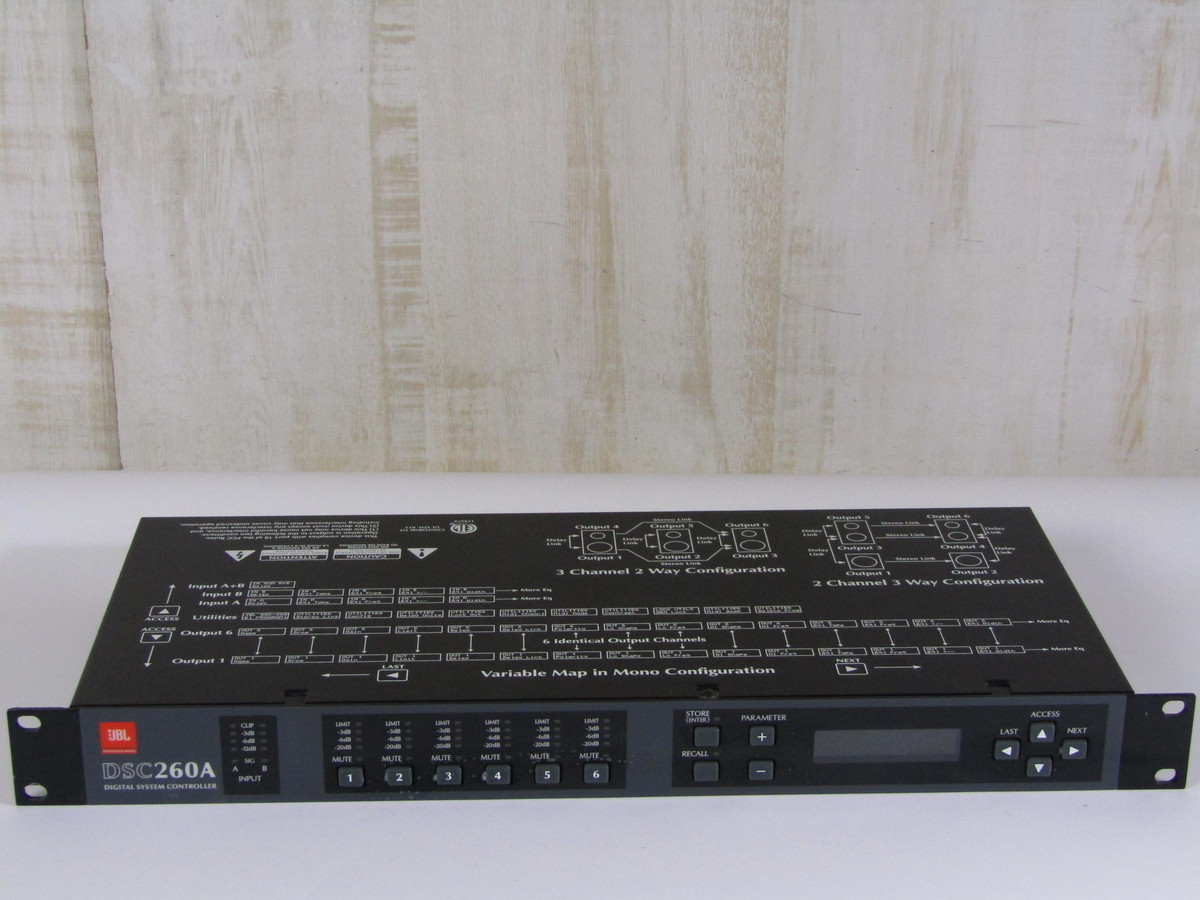 JBL 0228-N3-058 JBL DSC260A デジタルチャンネルデバイダー DSC260