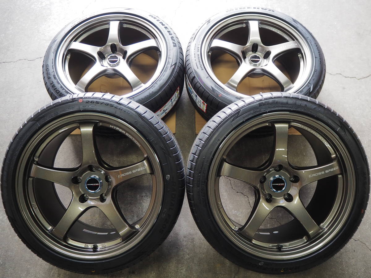 ☆人気☆245/40 265/35 18inch 8.5J+38 9.5J+35 5H114.3 新品 軽量
