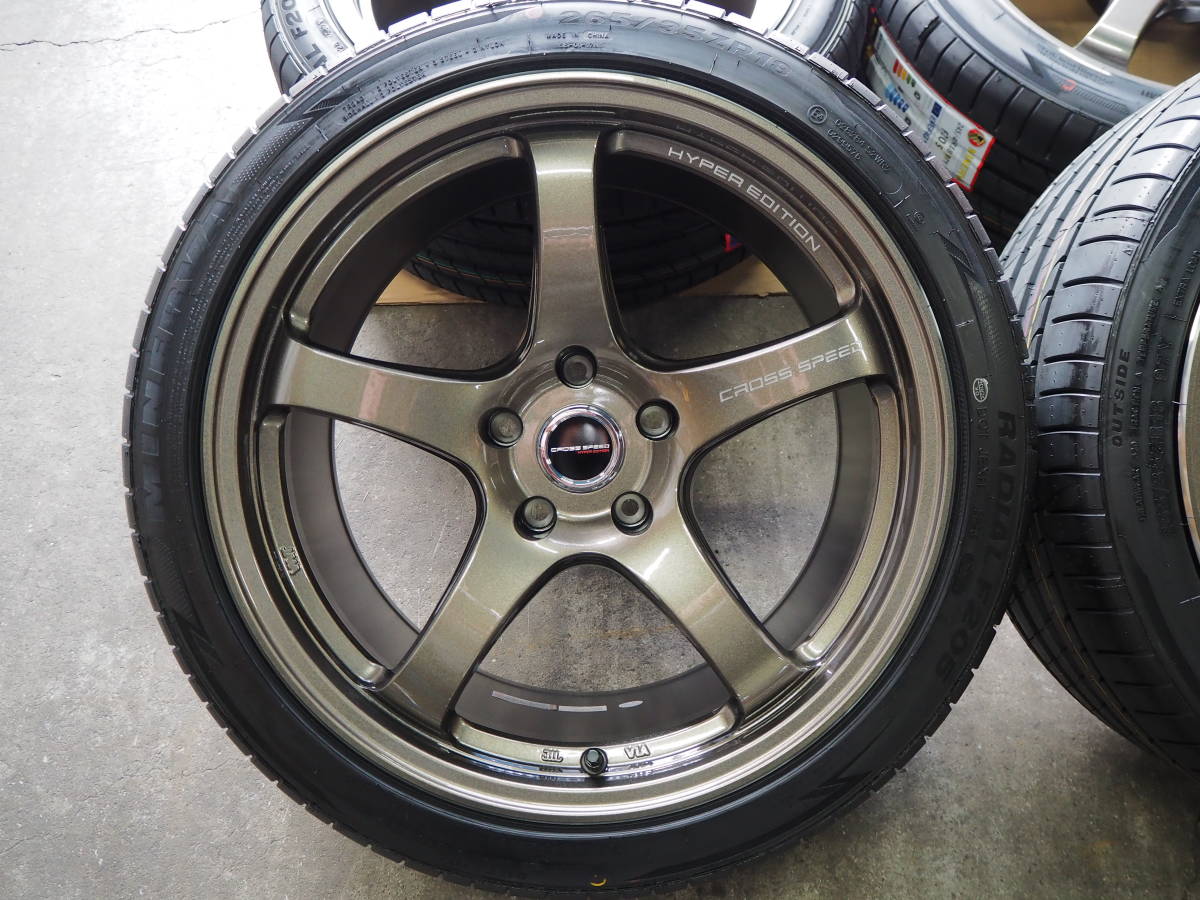 ☆人気☆245/40 265/35 18inch 8.5J+38 9.5J+35 5H114.3 新品 軽量