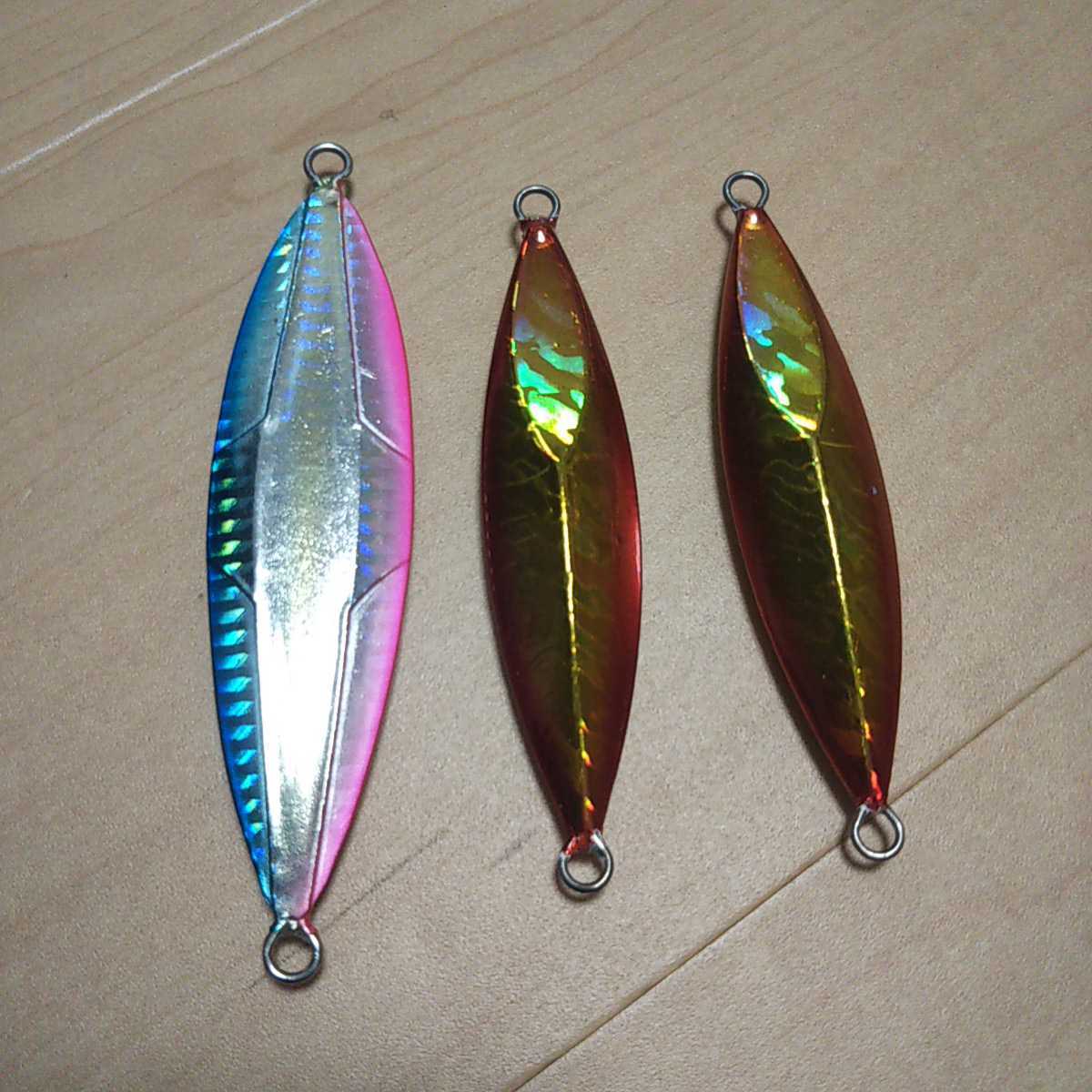 タイジギ7本セット シマノ スティンガーバタフライ ショート、ジグパラ バーチカル、ダイワ サクリファイスⅡスローナックル、ペナジグ_8