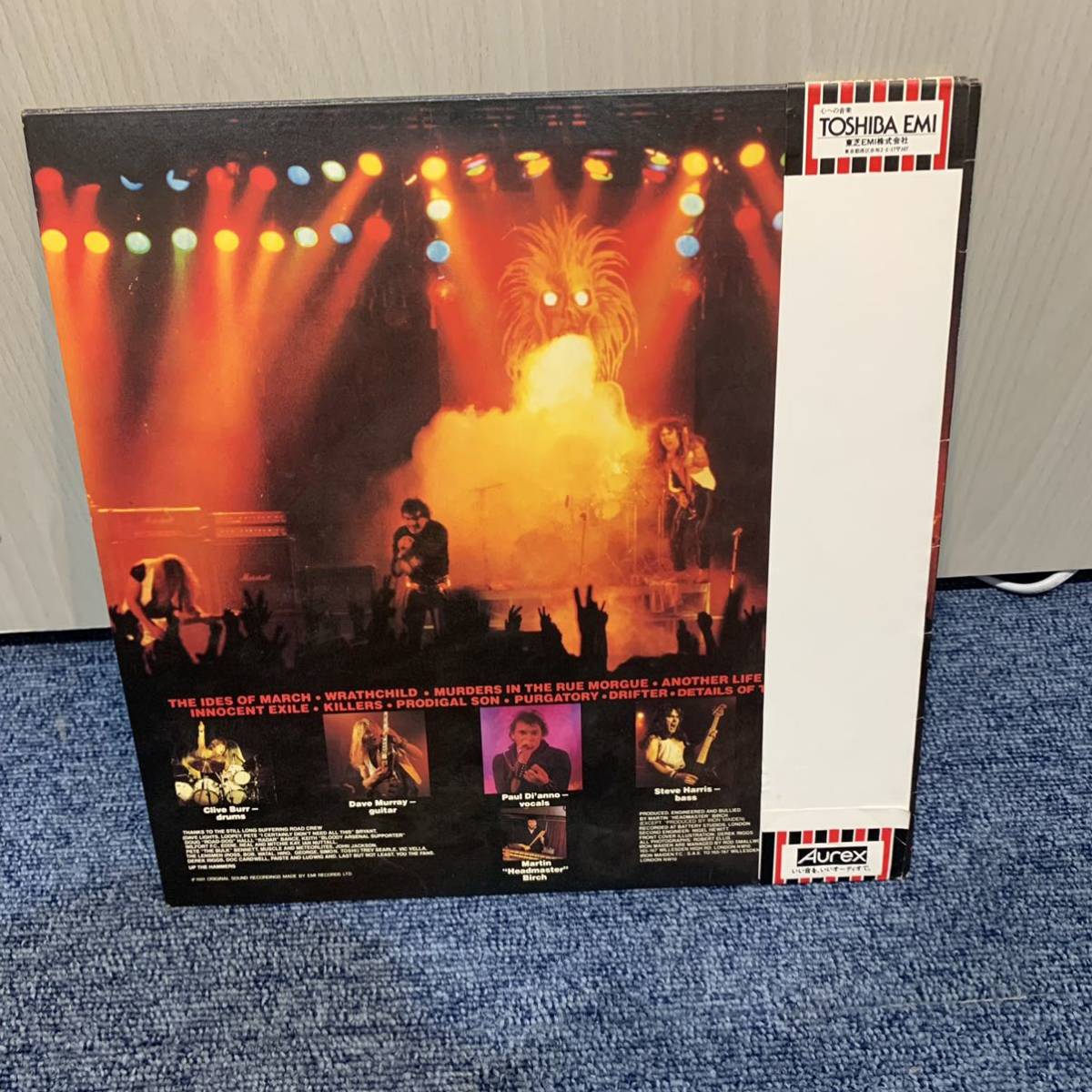 レコード】アイアン・メイデン キラーズ KILLERS Maiden Iron キラーズ