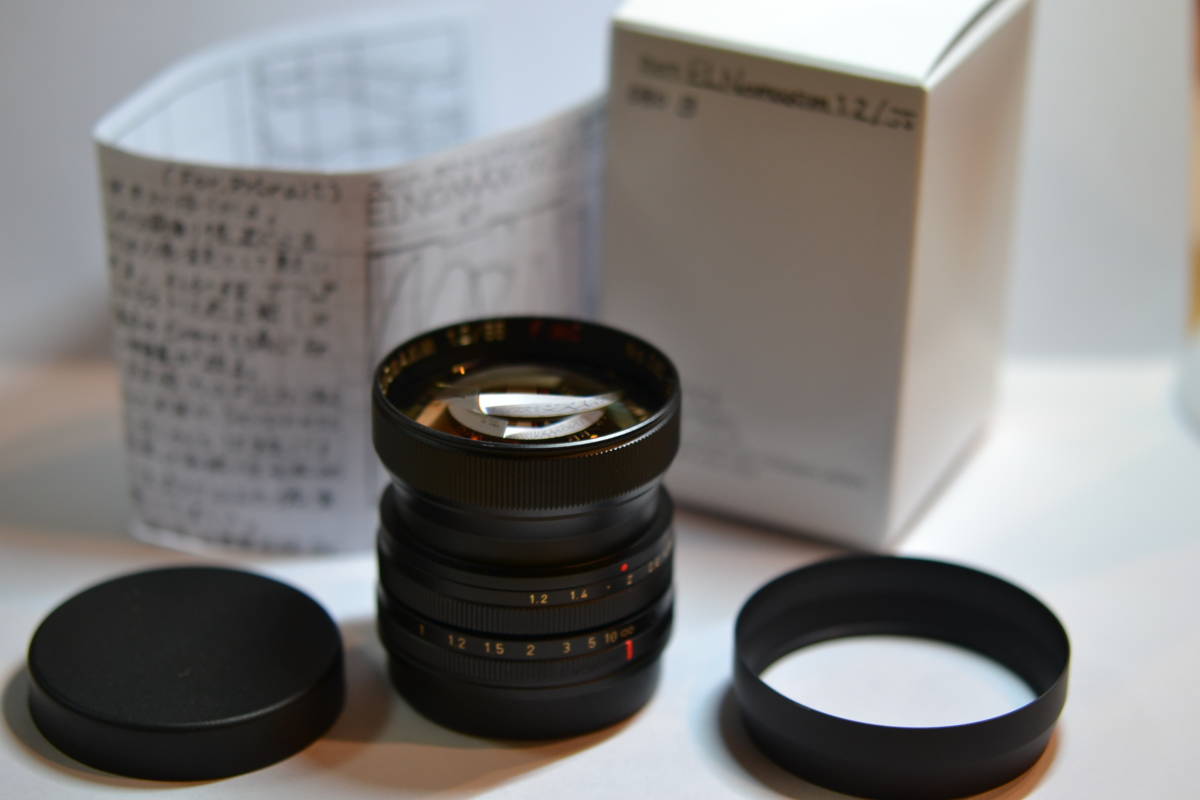 MS-Optics 宮崎光学 新品 Leica Mマウント Elnomaxim 55mm F1.2