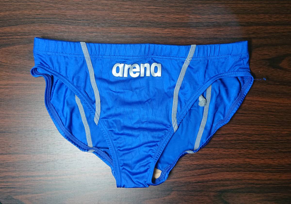 アリーナ競パンL X-PYTHON 2 ネイビー ストライプ柄 arena アリーナ X