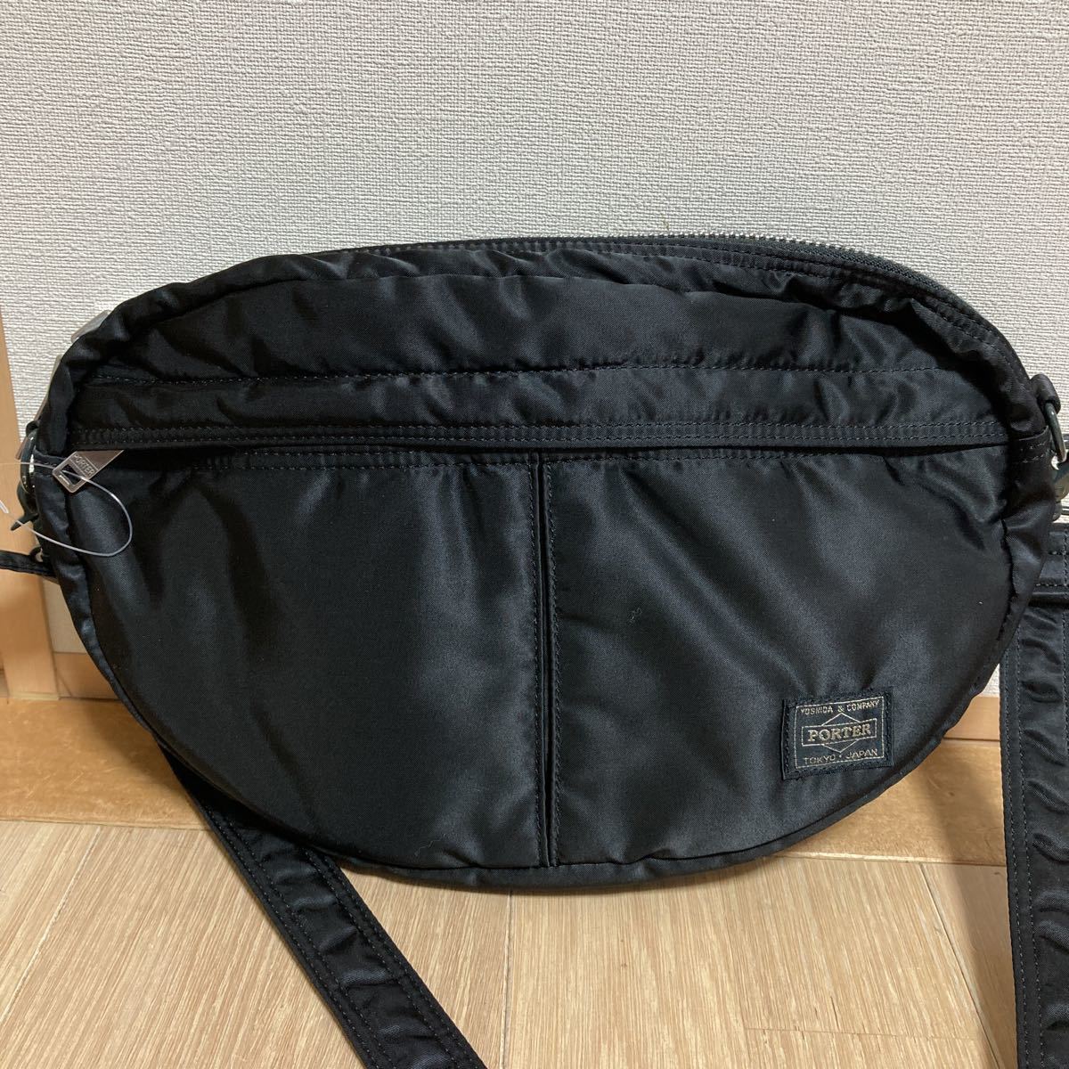 極美品】 PORTER ポーター TANKER タンカー ボディバック ショルダー