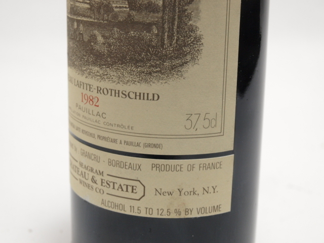 Chateau Lafite Rothschild シャトー・ラフィット・ロートシルト 1982