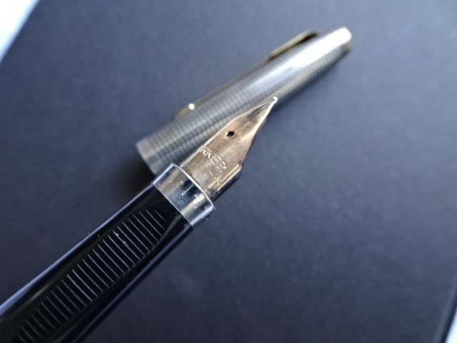 パーカー シズレ PARKER 万年筆 STERLING XF SILVERペン先14K USA