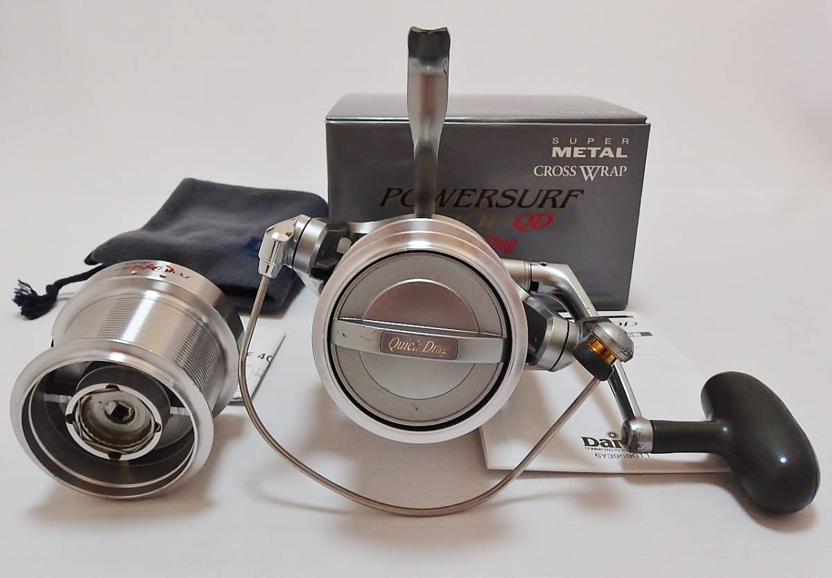 ☆ダイワ POWERSURF パワーサーフ 4000QD・替スプール付☆DAIWA