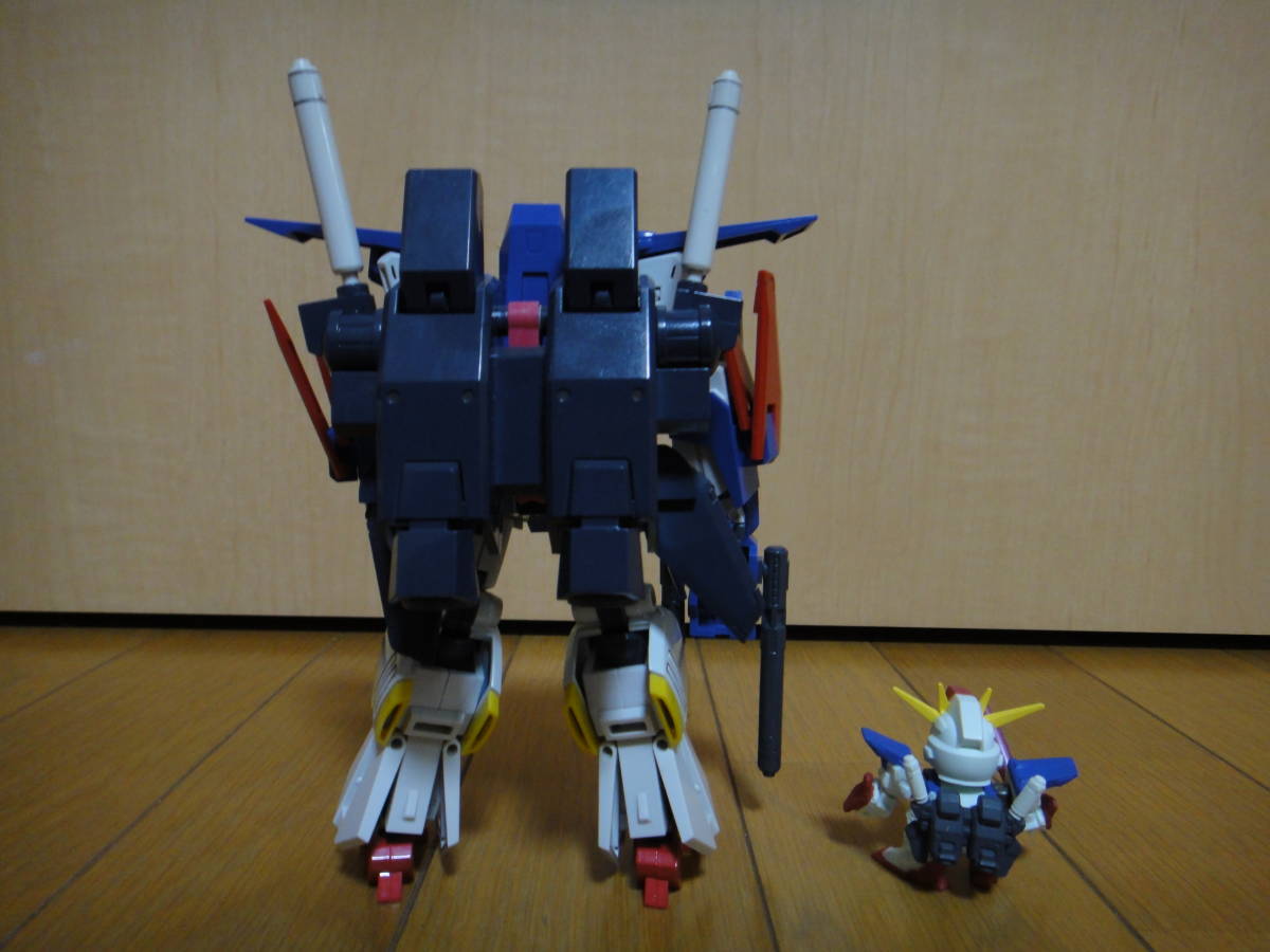 中古良好 超合金 可変戦士 ZZガンダム ダブルゼータガンダム バンダイ 