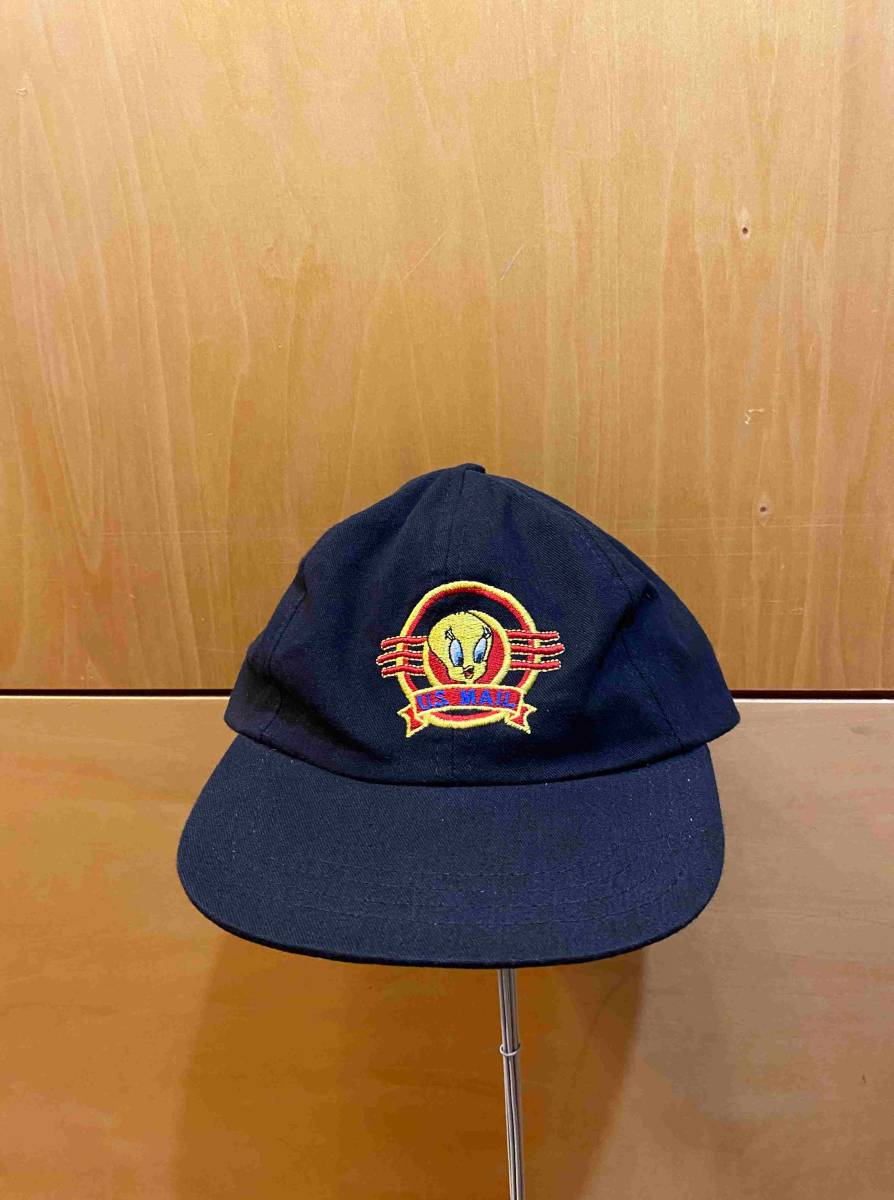 90s ビンテージ ルーニーテューンズ トゥイーティー キャップ 帽子 US 