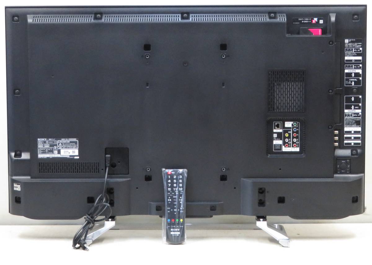 2034） SONY KJ-43X8500C 2016年 43型 ☆ 4K/フルハイビジョン液晶TV 