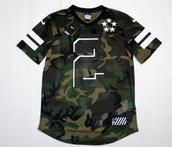 新品◇NIKE◇迷彩 フットボールTシャツ XL #2 MANZIEL◇カモフラ