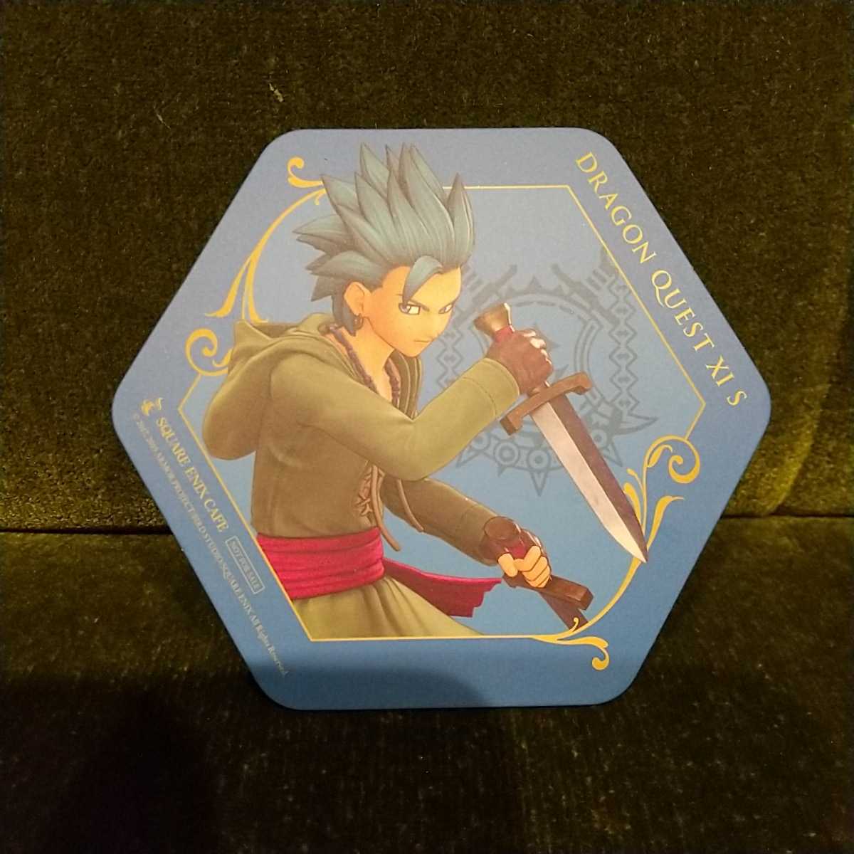 送料84円～】スクエニカフェ コースター カミュ ドラクエ11S☆SQUARE 