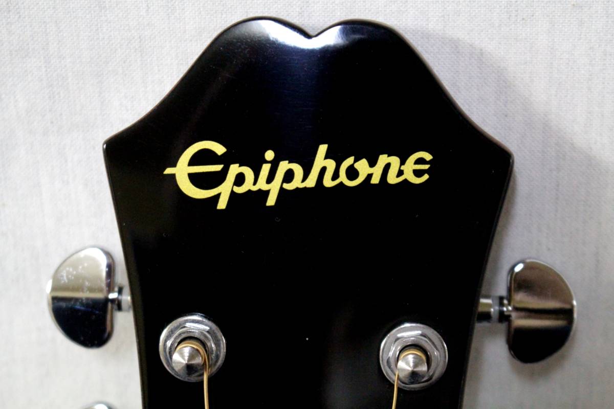 引取大歓迎◇程度良EpiphoneエピフォンAJ-210CE NAエレアコ