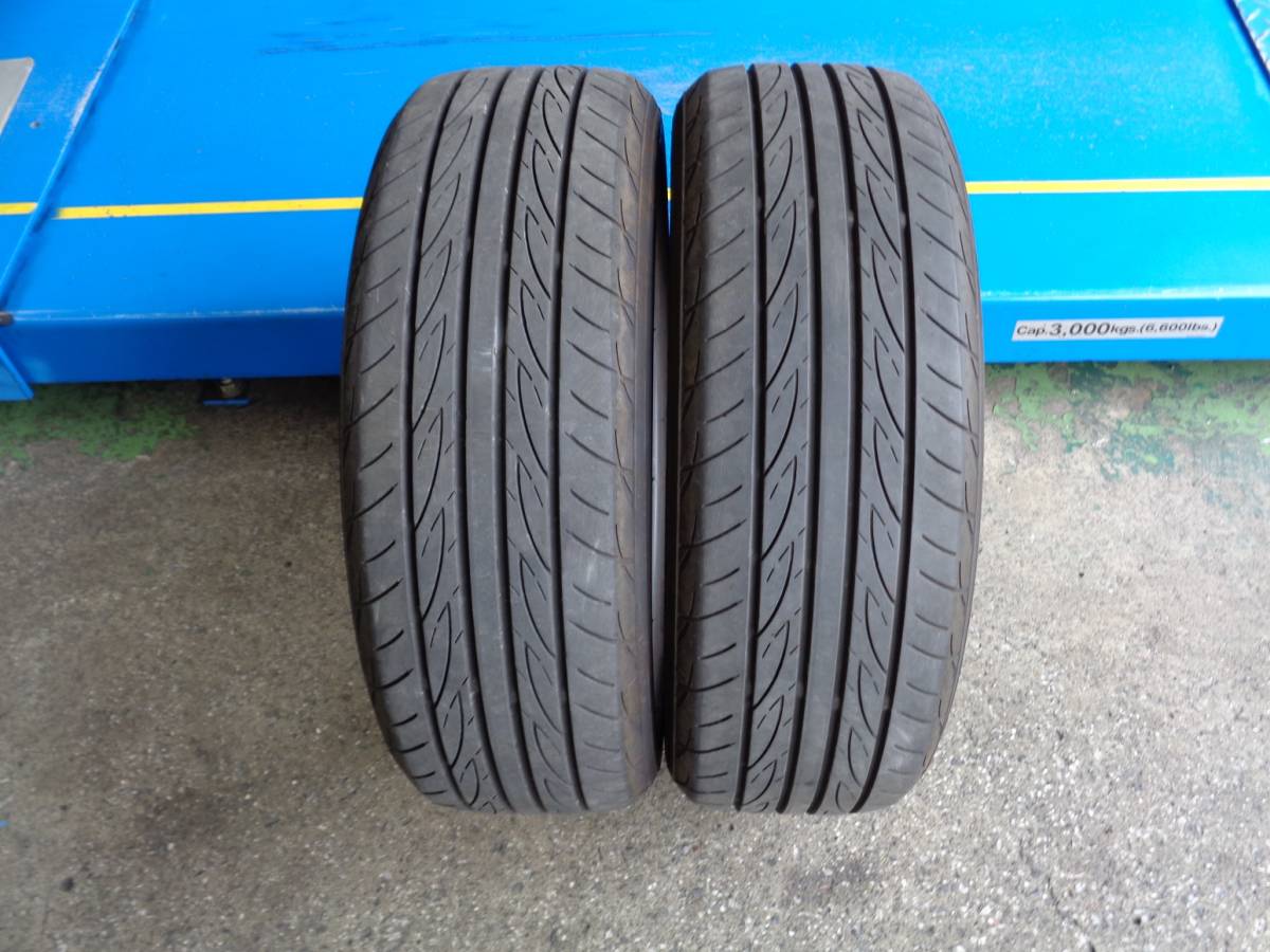 ヨコハマ アドバンフレバV701 165/55R15 中古品2本 2020年製 4～5分山  