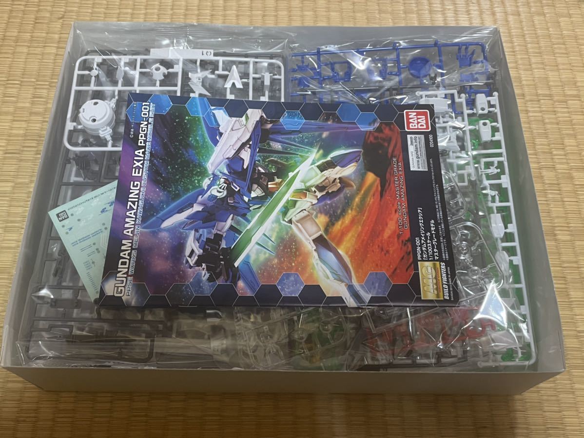 MG ガンダムアメイジングエクシア プレミアムバンダイ 未組立品 