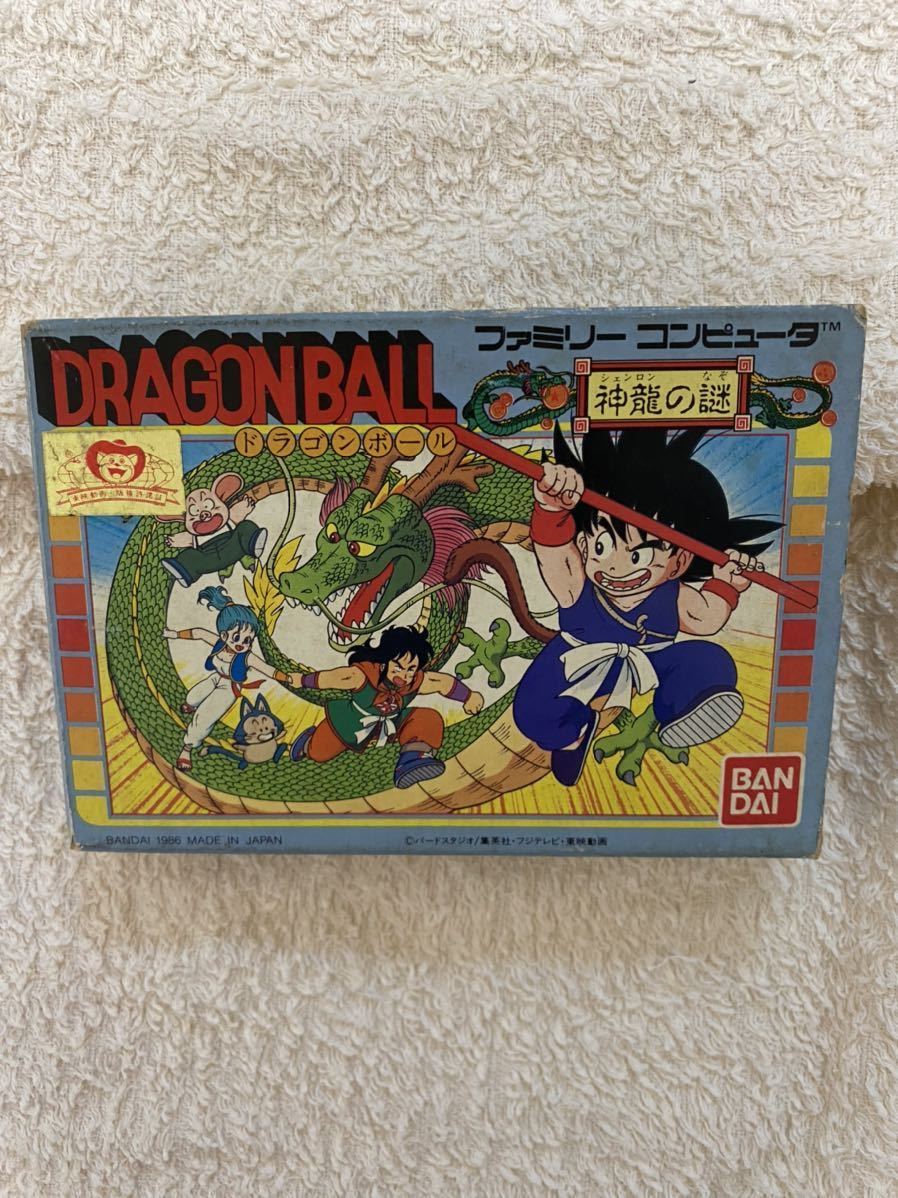 レア ドラゴンボール 神龍の謎 ファミコンソフト Fc バンダイ 箱説付 アクション 売買されたオークション情報 Yahooの商品情報をアーカイブ公開 オークファン Aucfan Com