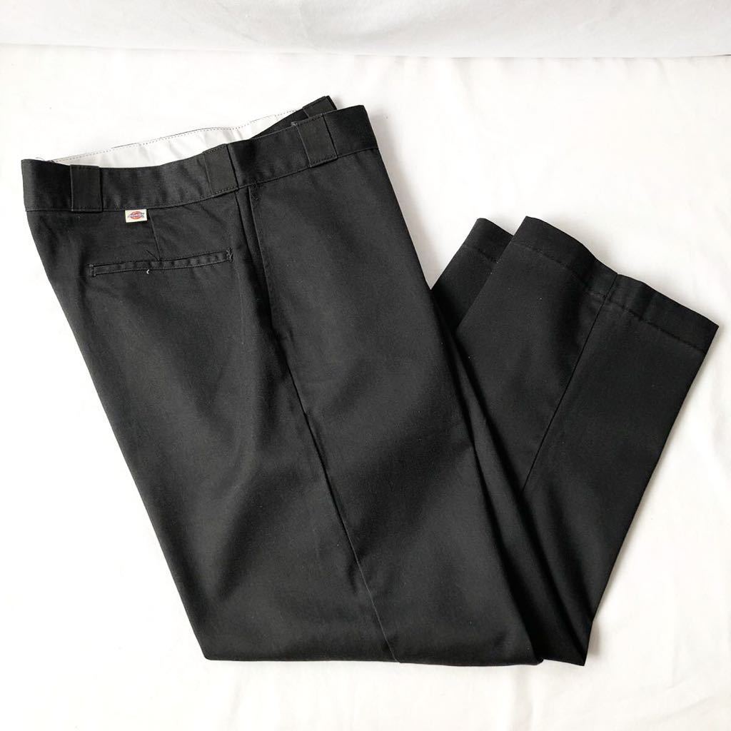 80s 90s DICKIES 874 ワークパンツ 表記 36 × 29 ブラック USA製 