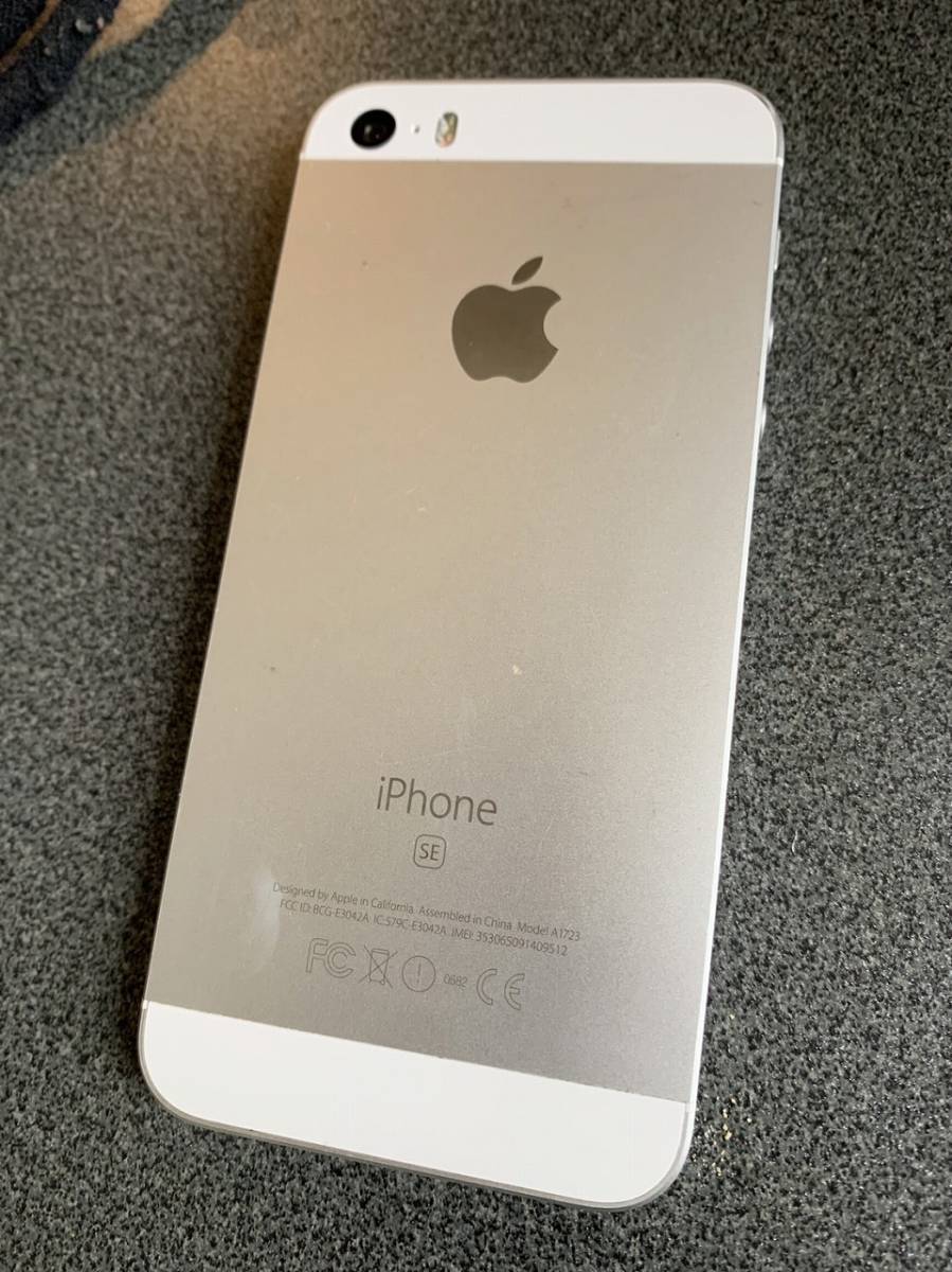 32GB iPhone SE シルバー 第1世代 SIMフリー Apple 1st 0 初代 第一